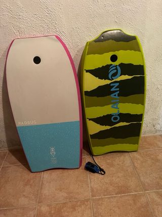 Tabla body board niño/a,se venden juntas