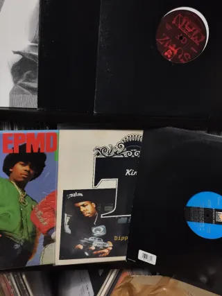 Lote 15 Vinilos Rap: 6 Álbumes, 9 Singles