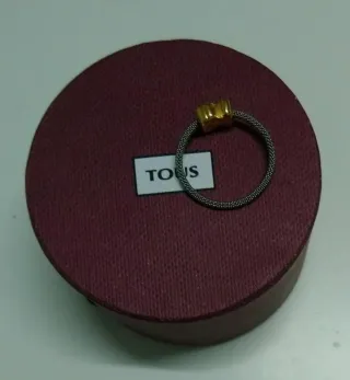 Anillo Tous Oro y Acero