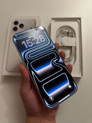 IPHONE 17 PRO MAX 512GB ARGENTO 100% BATTERIA