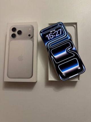 IPHONE 17 PRO MAX 512GB ARGENTO 100% BATTERIA