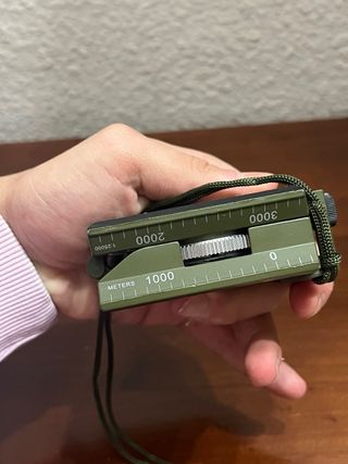 Brújula Militar Profesional con Clinómetro