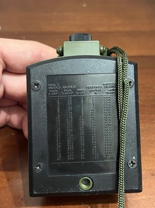 Brújula Militar Profesional con Clinómetro