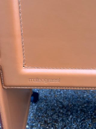 Silla Korium Tito Agnoli Matteo Grassi Naranja