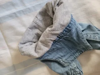 Peto vaquero forrado para bebé  0-3 m