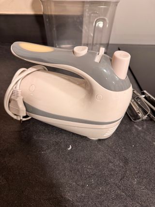 Batidora Haeger Max Mixer Blanca y Gris