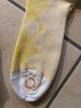 Set 3 nuove e colorate calze lunghe vintage