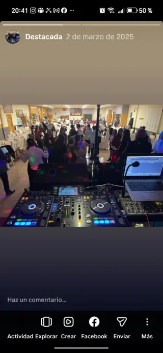 Equipo y DJ para eventos y bodas