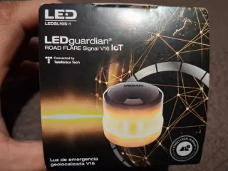 Baliza LED Osram Homologada DGT