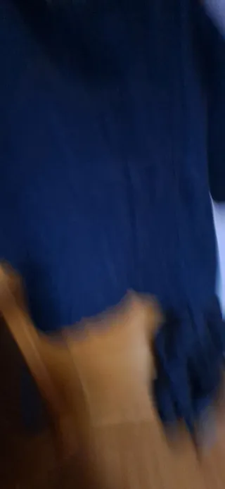 Parka reversible amarilla y marino