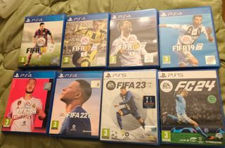 Lote Juegos FIFA PS4 y PS5
