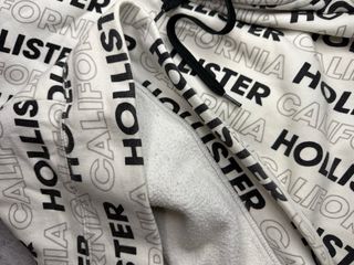 Sudadera Hollister Blanca y Negra