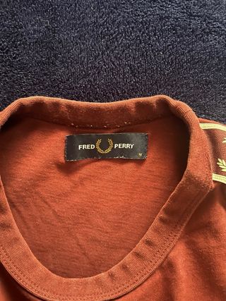 T-shirt Fred Perry Bordo