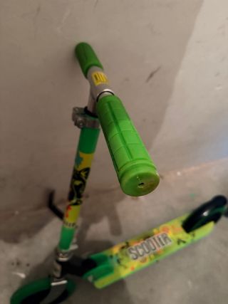 Patinete 2 Ruedas Verde Decathlon