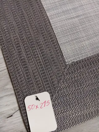 Alfombra50 x215 Pasillo Vinilo  Gris Premium