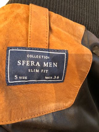 Chaqueta ante marrón