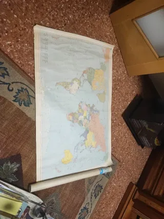 Mapa Mundi Plaza y Jane 1986