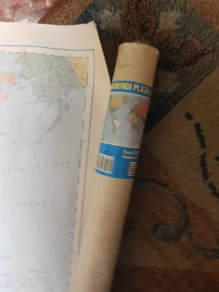 Mapa Mundi Plaza y Jane 1986