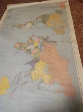 Mapa Mundi Plaza y Jane 1986