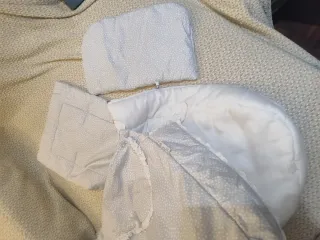 Saco bebé capazo y silla  invierno/verano Rosy Fue