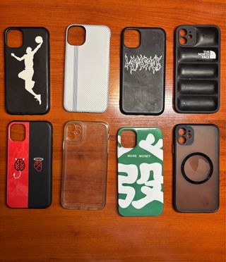 Lote 8 fundas iPhone 15