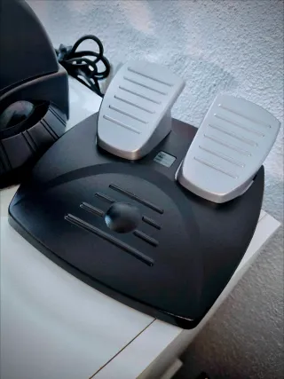 Volante Roadstar PS2 com Pedais