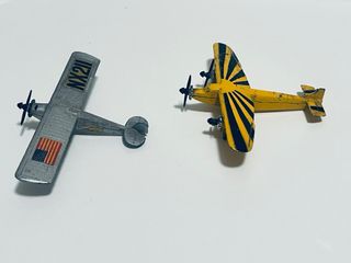 2 Aerei Vintage Metallo Anni '60