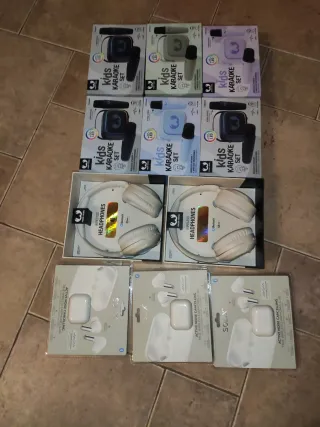 Auriculares Inalámbricos y Karaoke Infantil