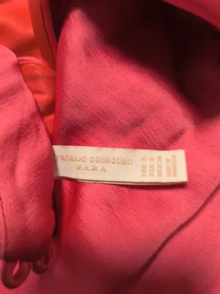 Vestido corto fucsia