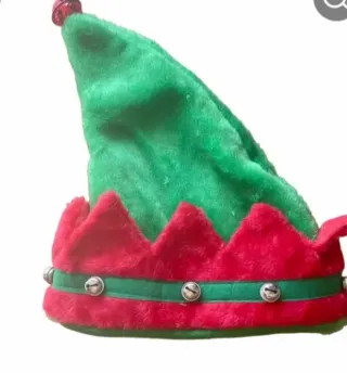 Gorro de elfo o duende navideño
