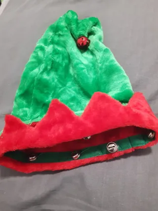 Gorro de elfo o duende navideño