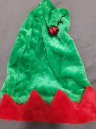 Gorro de elfo o duende navideño