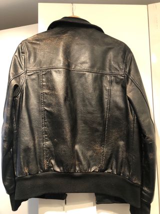 Chaqueta de cuero Jack & Jones Talla M