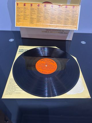 Caja 9 Vinilos Música Iberoamericana