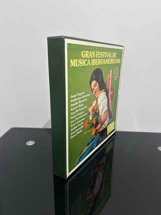Caja 9 Vinilos Música Iberoamericana