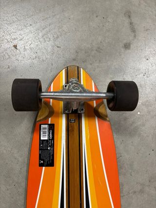 Longboard con diseño retro