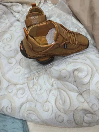 Zapatos de cuero marrón mujer talla 37