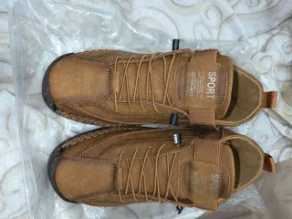 Zapatos de cuero marrón mujer talla 37