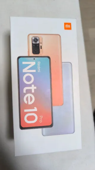 Caja y folletos originales Xiaomi Redmi Note 10 Pr