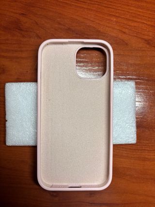 Funda iPhone 15 Rosa Silicona Apple
