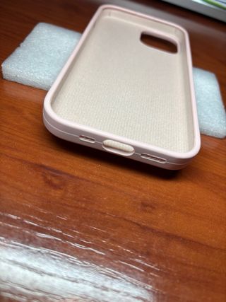 Funda iPhone 15 Rosa Silicona Apple