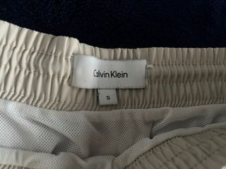 Calções de Banho Calvin Klein Bege