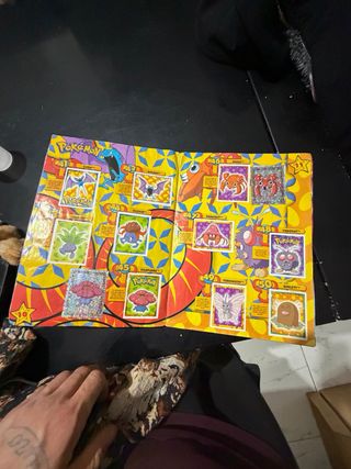 Album Pokemon con figurine