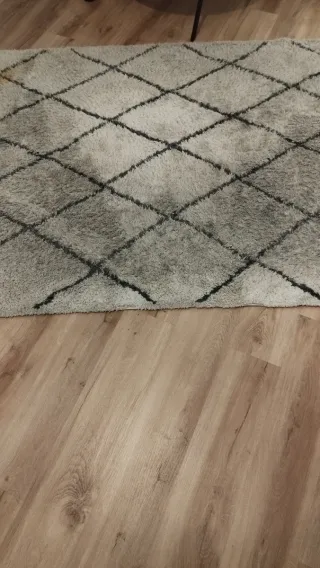 Alfombra pelo largo 230x150 cm