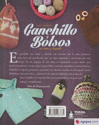 Ganchillo y bolsos de lana y trapillo
