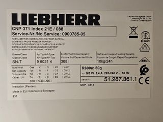 Nevera-Congelador Liebherr 338L