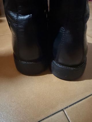 Anfibi Cult neri in pelle