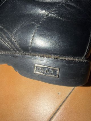 Anfibi Cult neri in pelle