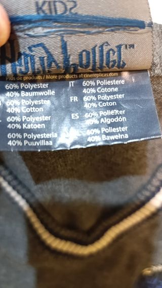 Jersey Harry Potter Ravenclaw Niñ@s Talla 12-14