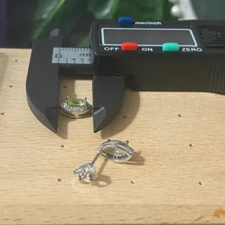 Pendientes Peridoto Natural